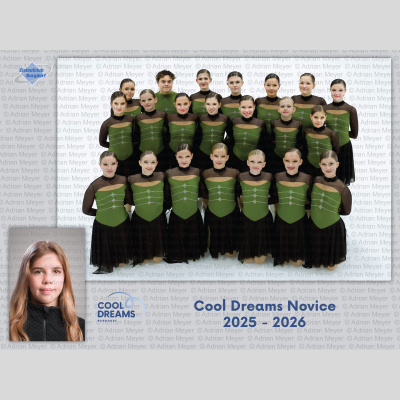 Druck: Cool Dreams Novice 25-26, Team 2, #401