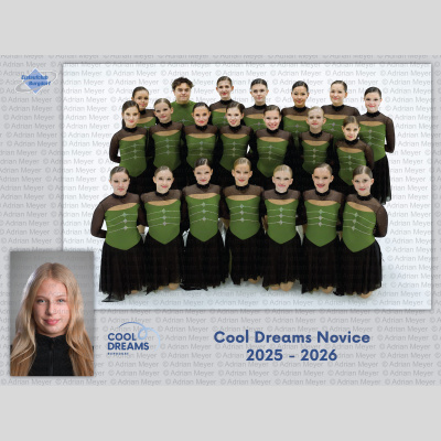 Druck: Cool Dreams Novice 25-26, Team 2, #411