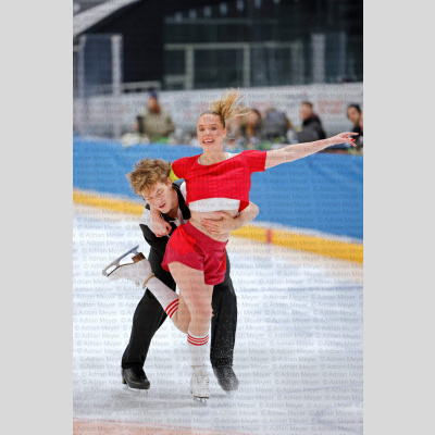 Gina ZEHNDER / Beda-Leon SIEBER - Ice Dance - Rhythm Dance at Swiss National Championships 2026 [1001]