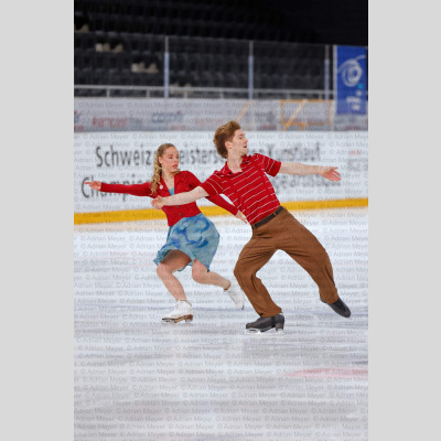 Gina ZEHNDER / Beda-Leon SIEBER - Ice Dance - Free Dance at Swiss National Championships 2026 [1015]