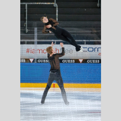 Chiara Michaela PAZIENZA / Maxim KNORR - Junior Pairs - Short Program at Swiss National Championships 2026 [4001]