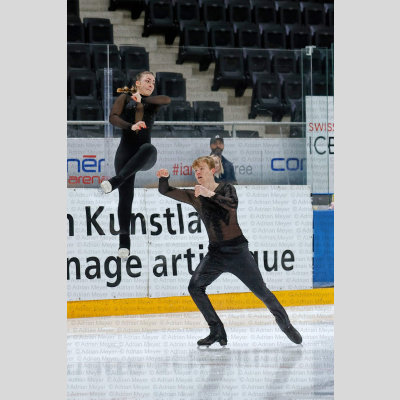 Chiara Michaela PAZIENZA / Maxim KNORR - Junior Pairs - Short Program at Swiss National Championships 2026 [4002]