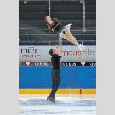 Laura GAUCH / Linus MAGER - Junior Pairs - Short Program at Swiss National Championships 2026 [4009]
