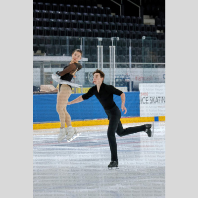 Laura GAUCH / Linus MAGER - Junior Pairs - Short Program at Swiss National Championships 2026 [4010]