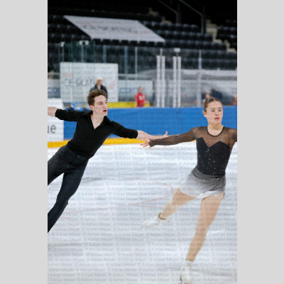 Laura GAUCH / Linus MAGER - Junior Pairs - Short Program at Swiss National Championships 2026 [4011]