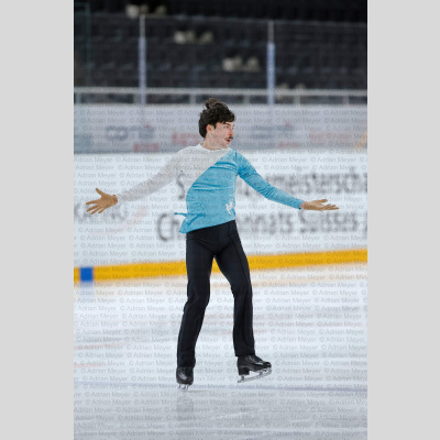 Damien ECKSTEIN - Men - Free Skate at Swiss National Championships 2026 [6061]