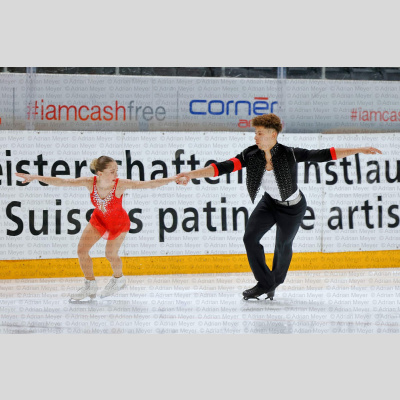 Oxana VOUILLAMOZ / Tom BOUVART - Pairs - Short Program at Swiss National Championships 2026 [7001]