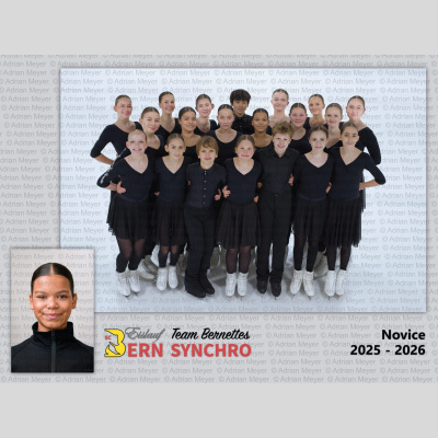 Druck: Bernettes Novice 25-26, Team 2, #200