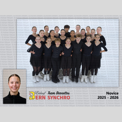 Druck: Bernettes Novice 25-26, Team 2, #206